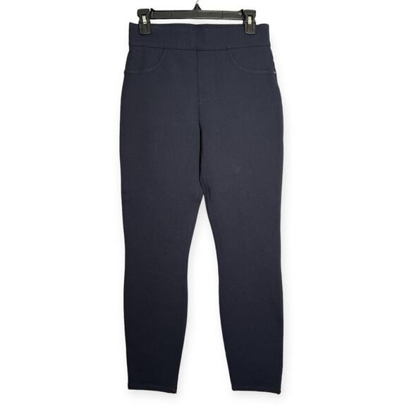 SPANX The Perfect Pant Ankle 4-Pocket SIZE M Black Control Waistband Leggings - Picture 1 of 8